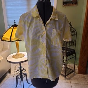 Nansport Tropical Blouse with cute back